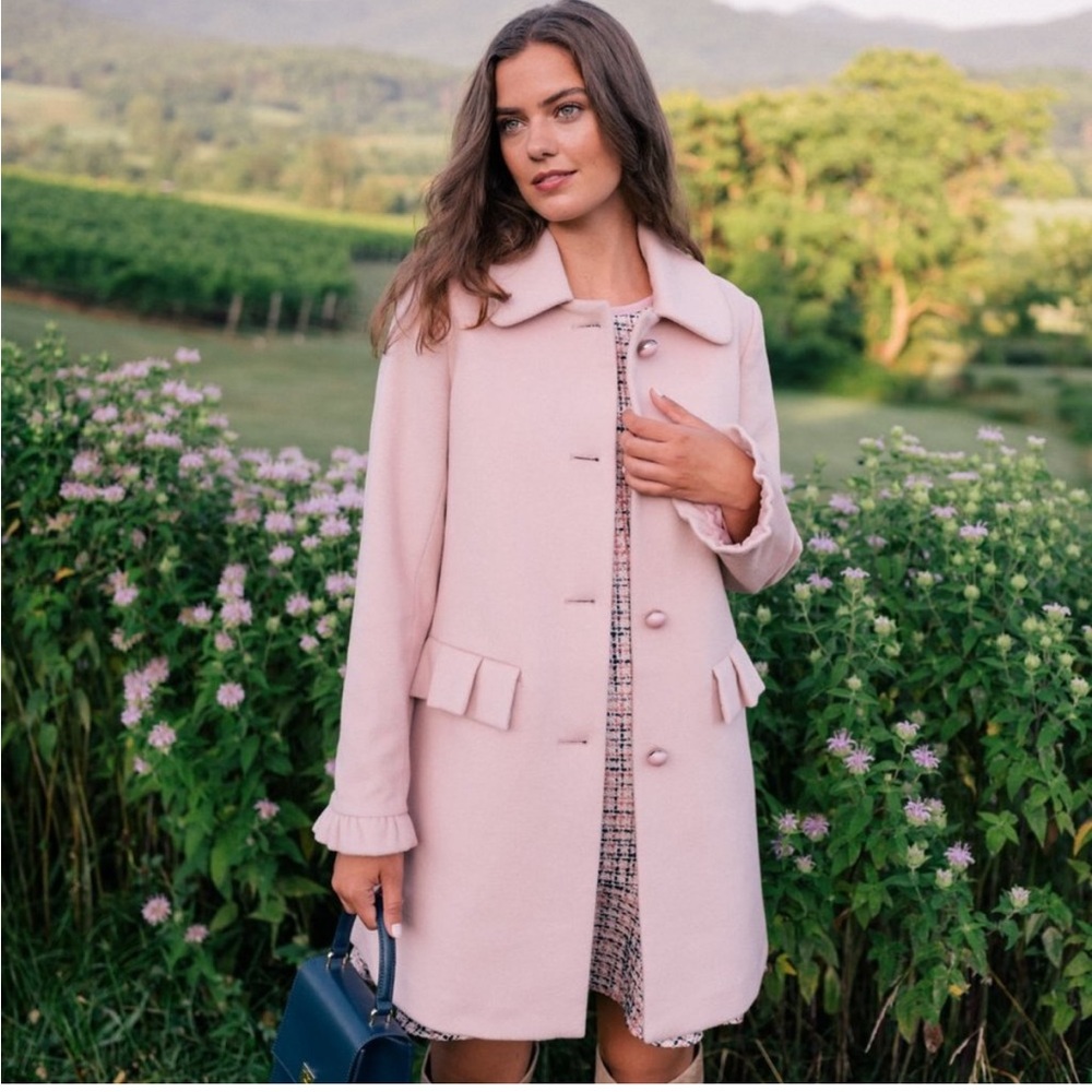 Gal Meets Glam Emilia Coat in Mauve